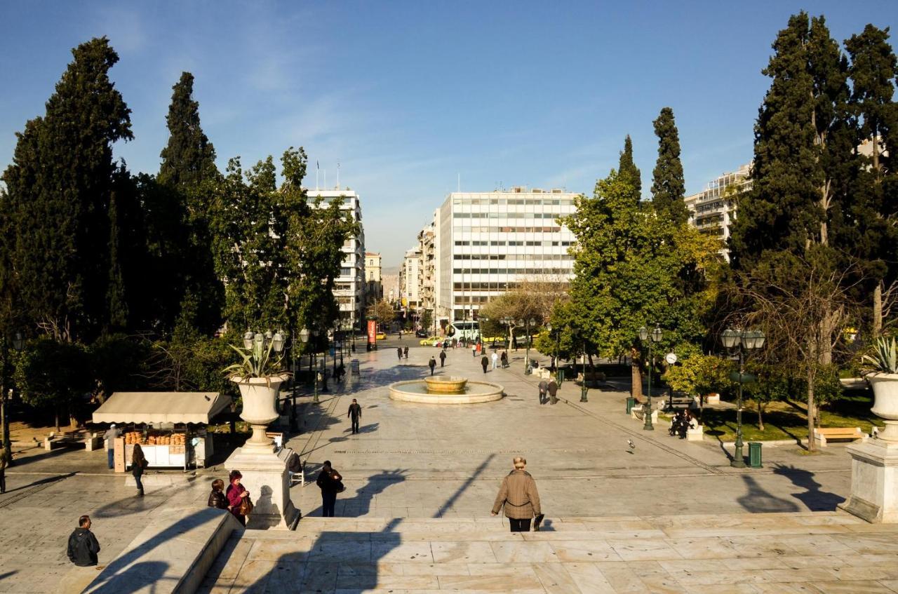 Athens Stylish Studio 3 At Metro Stop Syntagma Exterior photo